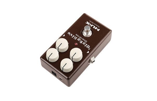 NUX 6ixty5ive OverDrive - педаль эффектов, Коричневый