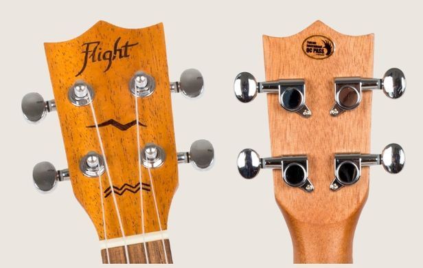 Flight DUC323 EQ MAH/MAH Concert - укулеле, Натуральный